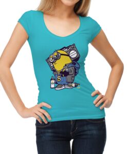 Γυναικείο T-shirts - V Λαιμό