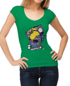 Γυναικείο T-shirts - V Λαιμό